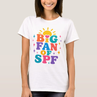 T-shirt Grand fan de protection solaire SPF pour l'été