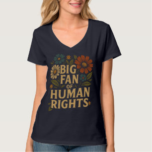 T-shirt Grand Fan des Droits de l'Homme – Déclaration Flor