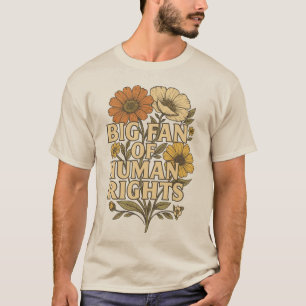 T-shirt Grand Fan des Droits de l'Homme – Déclaration Flor