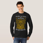 T-shirt Grand Fathor  Cool Saying Father s Day Costume Vik (Devant entier)