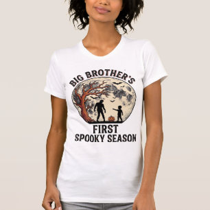T-shirt Grand frère Halloween Première saison effrayante v