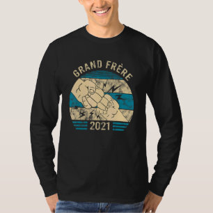 T-shirt Grand Frère Pour Enfants Faire-part De Pregna