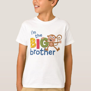 T-shirt Grand frère singe