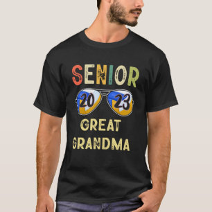 T-shirt Grand Grand Grand-mère 2023 Fier Volleyball Senior