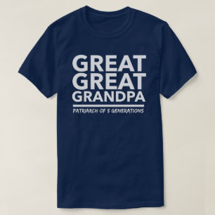 T-shirt Grand grand grand-papa