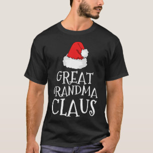 T-shirt Grand grand-mère Claus Noël Casquette de Noël jume