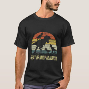T-shirt Grand grand-père Saurus T Rex Dinosaur grand-père