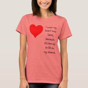 T-shirt Grand hearted