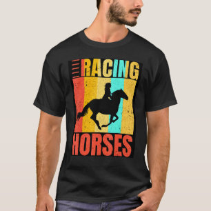 T-shirt Grand Horse National Racing Wild Runing Prévision
