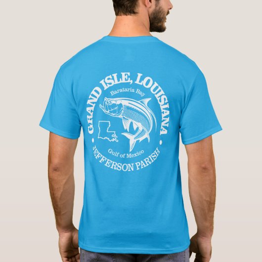 T-shirt Grand Isle (tarpon) (Dos)