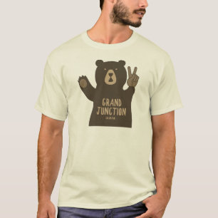 T-shirt Grand Junction Colorado Ours de la Paix