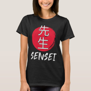 T-shirt Grand Karate Sensei tenue japonaise design de comb
