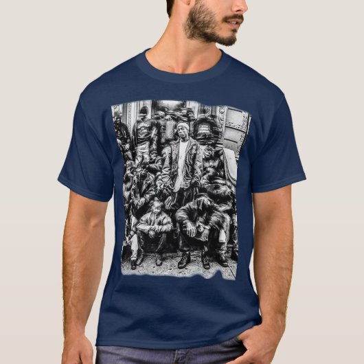 T-shirt grand L ami d'impression (Devant)