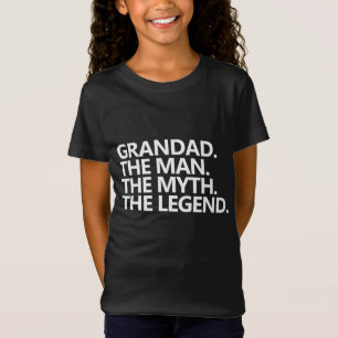 T-Shirt GRAND L'HOMME LE MYTHE LA LÉGENDE Fête des pères G