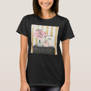 T-shirt Grand livre de mode sauvage d'Apple   - rayé