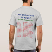 T-shirt grand logo de srda, Jeff (Dos)