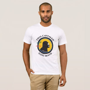T-shirt Grand logo de vitesse de maths de TIGE futée