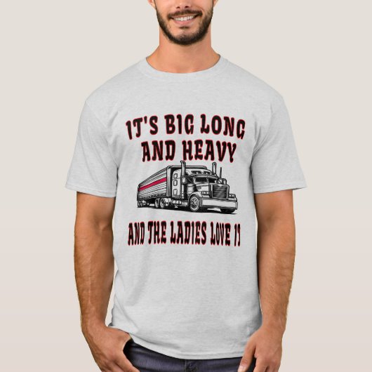 T-shirt Grand Long et Lourd (Devant)