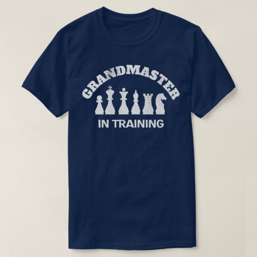 T-shirt Grand Maître D'Échecs En Formation (Design devant)