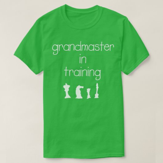 T-shirt Grand maître en formation (Design devant)