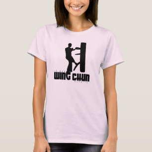T-shirt Grand Maître - Homme Ip "Wing Chun" Doume en bois