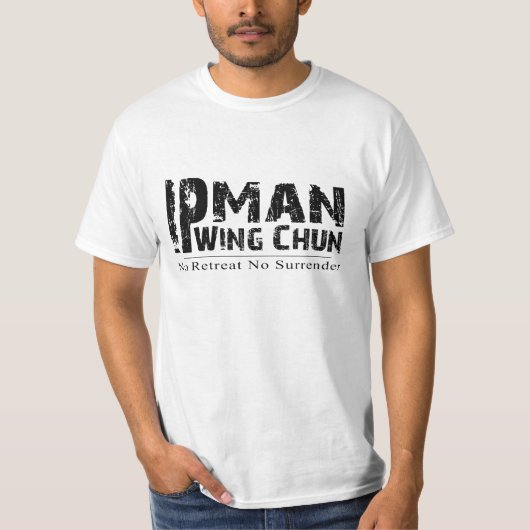 T-shirt Grand Maître "Ip Man" Wing Chun - Kung Fu (Devant)