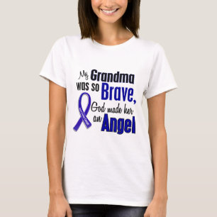 T-shirt Grand-maman de l'ANGE 1 de cancer du colon