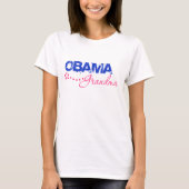 T-shirt Grand-maman d'Obama (Devant)