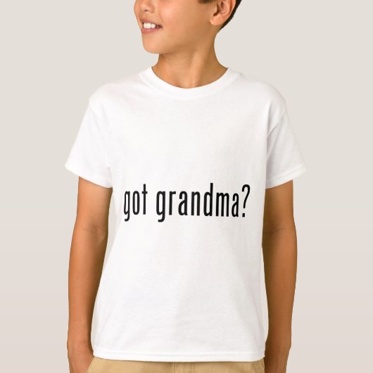 T-shirt grand-maman obtenue ? (Devant)