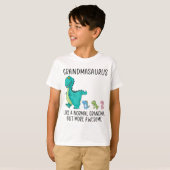T-shirt Grand-masaure comme une grand-mère normale mais pl (Devant entier)