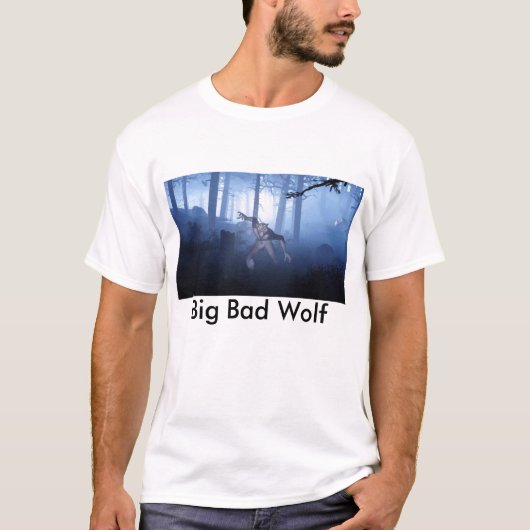 T-shirt Grand mauvais loup (Devant)