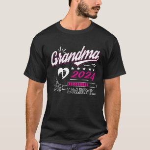 T-shirt Grand-mère 2024 Chargement Bientôt être mère Gross