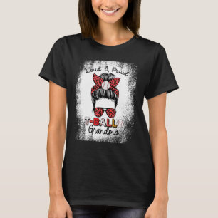 T-shirt Grand-mère à la balle forte et fière blonde