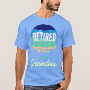 T-shirt Grand-mère à temps plein