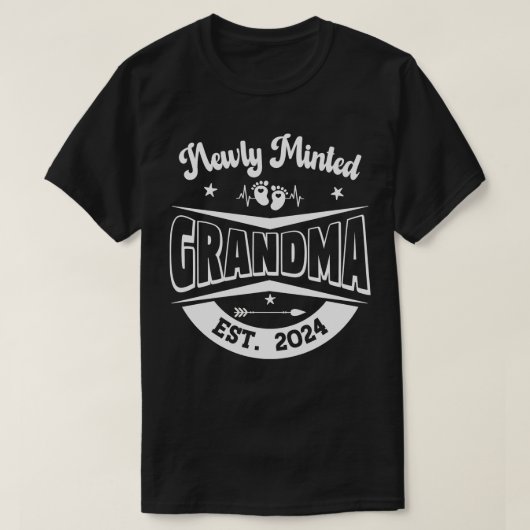T-shirt Grand-mère à tête neuve Est 2024 1 (Design devant)