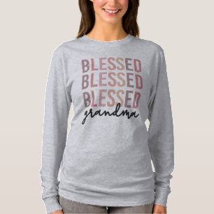 T-shirt Grand-mère béni Cadeaux pour grand-mère