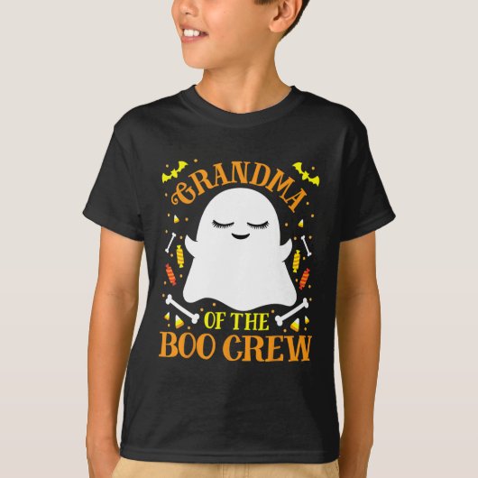 T-shirt Grand-mère Boo Crew Ghost Matching Family Set Hall (Devant)