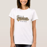 T-shirt Grand-mère Chemise "AKA (aussi connu sous le nom d<br><div class="desc">AKA (aussi connu sous le nom) Grand-mère, depuis 2009 Personnalisez votre propre, fier d'être une Chemise Grand-Mère. Remplacez le texte "AKA et depuis 2009" par le vôtre. Choisissez votre style de police, votre couleur et votre taille préférés. Choisissez parmi plus de 155 styles, couleurs et tailles de chemise pour ce...</div>
