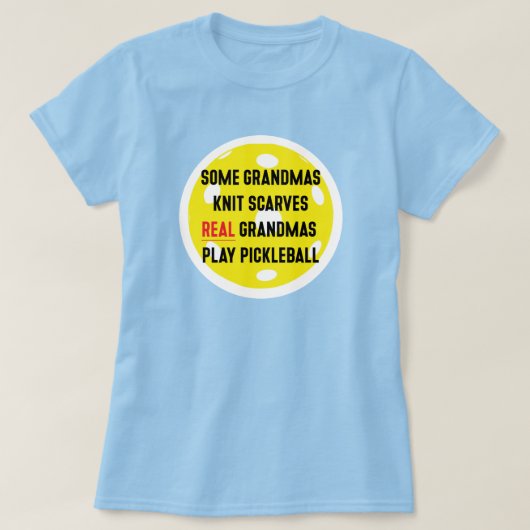T-shirt grand-mère de balle (Design devant)
