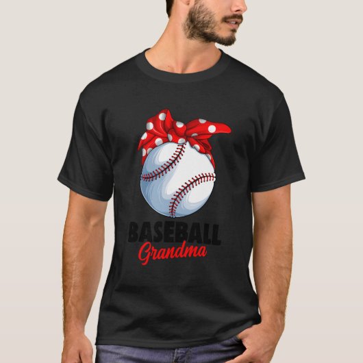 T-shirt Grand-mère de baseball (Devant)