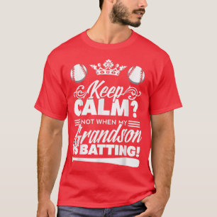 T-shirt Grand-mère de baseball