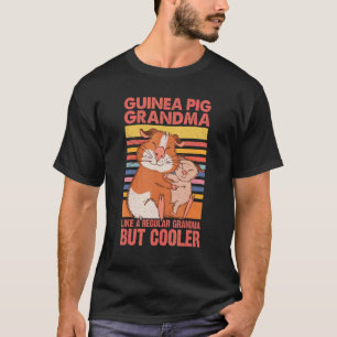 T-shirt Grand-Mère De Cochon Comme Une Grand-Mère Régulièr