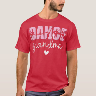 T-shirt Grand-Mère De Danse D'Une Grande-Mère De Danse 