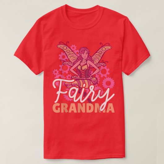 T-shirt Grand-mère de fée (Design devant)