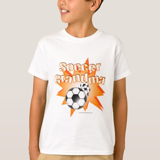 T-shirt Grand-mère de football (Devant)