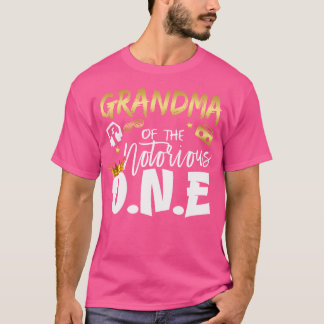 T-shirt Grand-Mère De La Célèbre Une Ancienne École 1Er Hi