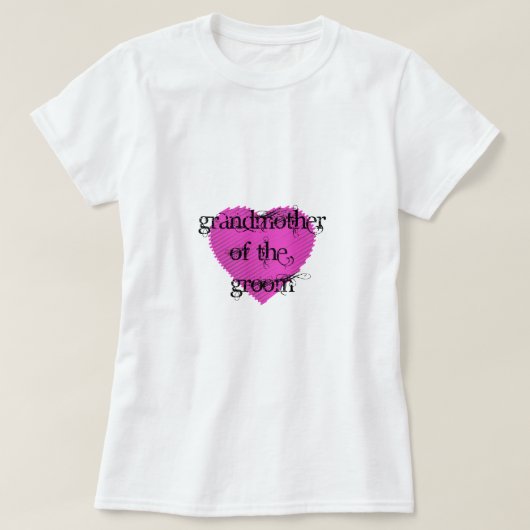 T-shirt Grand-mère de la chambre (Design devant)