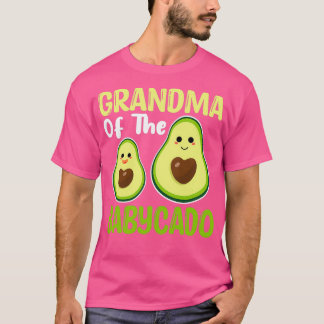 T-shirt Grand-Mère De La Famille Babycado Avocado Correspo