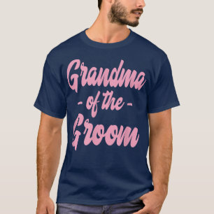 T-shirt Grand-mère de la famille du marié Répétition de la