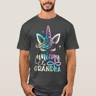 T-shirt Grand-mère de la licorne, équipe d'Anniversaire de